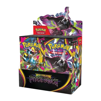 Pokémon Mega Evolution: Pitch Black Booster Display
